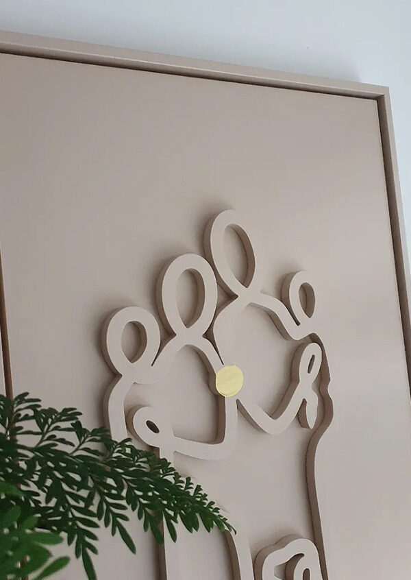 Houten portretten